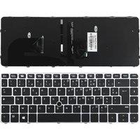 Keyboard Azerty French compatible with HP EliteBook 840 G3 840 G4 with backlight