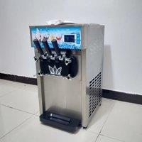 Desktop Three-color Soft Ice Cream Machine Commercial Automatic Three-head Can Produce Multiple