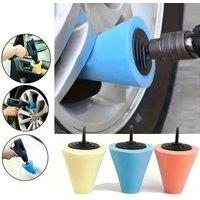 Sponge Polishing Cone Polishing Ball Wheel Car Beauty Waxing Polishing Pad Polishing Buffer Waxing Buffing Pad Car Sealing Glaze