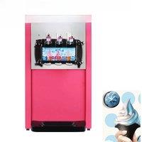 Desktop Soft Ice Cream Makers Machine Single Head Ice Cream Machine Stainless Steel Ice Cream Vending Machine 1100W