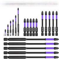 D1 Anti-Slip and Shock-Proof Bits Screwdriver Bits,High Hardness Strong Magnetic