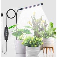 Plant Growth Light Full Spectrum LED Indoor Plant Light With Auto On/Off Timer 4/8/12H Goose Neck Can Tube Free Bending Dimmable