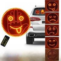 Creative Fun Three Models Gesture Lamp Car Interior Rear Windshield LED Hand Gesture Sign Middle Finger Sign Warning Brake Light