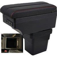 Mitsubishi Xpander Armrest Box Elbow Rest Center Console Storage with Phone Charging USB Interface Cup Holder