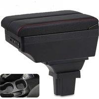 Chevrolet Trax Tracker Holden Armrest Box Elbow Rest Center Console Storage with Phone Charging USB Interface Cup Holder
