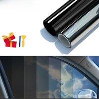 75/50cmX3/10m Car Window Tint Film Privacy Anti Look Vinyl Foils Sunshade Stickers Windows Solar Protector Glass UV Sun Shade