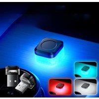 1Pc Mini USB LED Light, Car LED Interior Lighting DC 5V Smart USB LED Atmosphere Light, Laptop Keyboard Light Decoration night