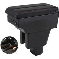 Honda BRV BR-V Armrest Box Elbow Rest Center Console Storage with Phone Charging USB Interface Cup Holder