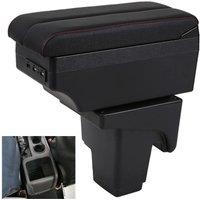 Ford focus 3 Armrest Box Elbow Rest Center Console Storage with Phone Charging USB Interface Cup Holder