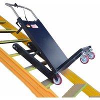 150/250/300KG 48V Folding Hand Trolley Electric Stair Climbing Vehicle Cargo Handling Cart Crawler-Type Mobile Tool