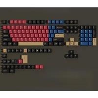 Korean Spanish Pbt Cherry Profile GMK Keycaps Blue Red Samurai Big Set Key Caps French German Arabic Russian Japanese Key Caps