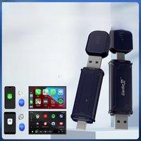 NEW 2In1 CarlinKit 5.0 Mini Wireless Android Auto Wireless CarPlay Adapter Smart USB Dongle Plug And Play 5Ghz For Car Radio