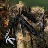 NexTool Black Knight 11-In-1 Multi-function Tools Knife Outdoor Camping Survival Folding Pliers Scissors Hand Multitool Tool Kit