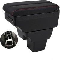 suzuki grand vitara Armrest Box Elbow Rest Center Console Storage with Phone Charging USB Interface Cup Holder