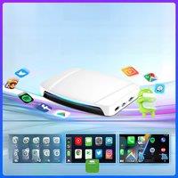 HDMI CarlinKit TV Box 8GB+128GB Android 13 CarPlay AI Box Video Output Qualcomm SM6225 Android Auto Wireless CarPlay For Netflix