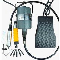 Hanging Flexshaft Electric Jewelry Grinding Polishing Tools Machine Drilling Machine Polishing Flexible Shaft Machine Kit 220V