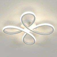 Modern LED Ceiling Light, 30W 3400LM Ceiling Lamp, LED Ceiling Light Fixture for Bedroom Living Room, Dining Room Kitchen