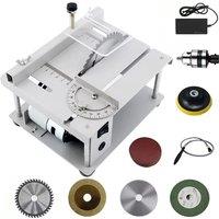 Multifunctional Table Saw Machine Desktop Electric Saw Cutter DIY Hobby Crafts PCB Acrylic Cutting Tool Desktop Sawing Machine