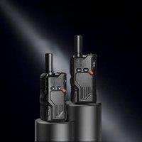 2PCS Free-license Mini 2w Walkie Talkie E23 Loud Speaker LED Display CE PMR 446MHz Analog Two Way