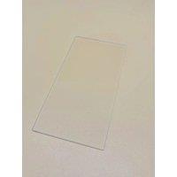 2Pcs Total Size 138x52x3mm clear Fused Silica Quartz Glass Plate