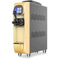 Ice Cream Machine Table Top Hard Ice Cream Yogurt Maker 1400W Automatic Benchtop Gelato Home Appliance Commercial