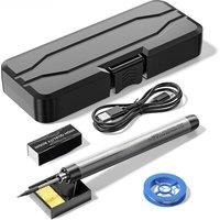USB Soldering Iron Type-C Interface Mini Soldering Iron Set Digital Display Electric Soldering Iron