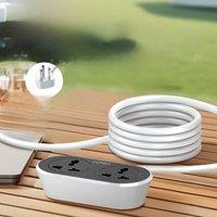 LDNIO Extension Cable Multi Tap 10M 5M Power Strip UK US EU Plug Universal Socket Electric Extension