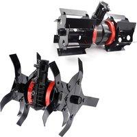 Mower Wheels Soil Loosening Wheels Multi-Size Universal Mowing and Loosening Wheels Deep Cultivation