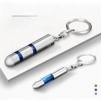 Anti-Static Keychain Car Body Static Eliminator Discharger Antistatic Rod Portable Keychain Eliminator High-Voltage Portable Key