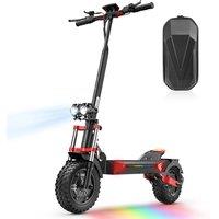 iScooter-iX8 Electric Scooter, 12-Inch Terrain Tire, 1200w*2 Dual Drive Motor, 48V20Ah Battery, Max Speed ​​60km/h, Range 70km