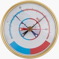 5" Indoor Outdoor Thermometer Temperature Gauge Dial Wall Thermometer for Home Garden Greenhouse Warehouse