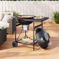 ?Breeins?Barbecue Stove Outdoor Courtyard Folding Barbecue Grill Household Charcoal Barbecue Tool