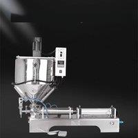 PBOBP Heating Mixing Hopper Sauce Filling Machine Bottling Machine Pneumatic Double Head Honey
