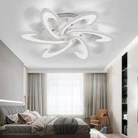 KOMORE Special Design Energy-efficient LED Ceiling Light, Cool White / Stepless Dimming for Office, Living Room, Bedroom