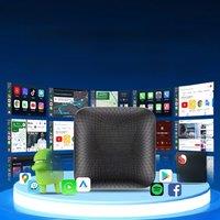 New SDM660 Android 13 TV Box CarlinKit Wireless CarPlay Android Auto Qualcomm 8-Cores 64G 128G CarPlay Ai Box Car Video Playback