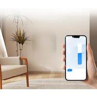 Moray ME201R Tuya Smartlife APP LCD Display Mobile Ultrasonic Temperature Sensor Level Monitor Time Display Tank Level Monitor