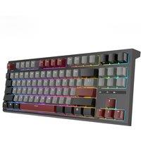 RK ROYAL KLUDGE R87 Wired Brazilian Gamer Keyboard 87 Key RGB Backlit Hot-swappable Mechanical