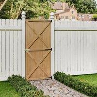 ?Breeins?183cm Pine Wood Garden Gate with Latch