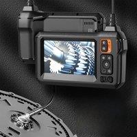 2MP Endoscope Camera 4.3 IPS Screen Single Lens Borescope Inspection Camera with 8mm IP67 Waterproof