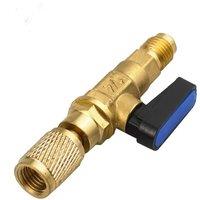 Air Conditioner Refrigerator Liquid and Fluorine Safety Valve R22 Ball Valve Switch Antifreeze Manual Fluorine Maintenance Tool