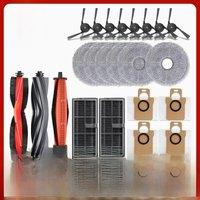 For XIAOMI MIJIA M40 D110CN OMNI Infinite Robot Replacement Parts Main Side Brush Hepa Filter Mop Cloth Dust Bag Accessories