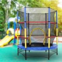 ?Breeins?Outdoor Park 55 Inch Kid Adult Fitness Mini Trampolines With Handrail Protective Net