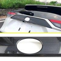 For 2019-2024 Toyota RAV4 Trunk Tailgate Molding Strips Trims Stylish Carbon Fiber Car Exterior Accessories