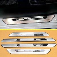 For 2021-2024 Toyota Sienna Car Door Sill Protector Guard Threshold Anti Scratch Sticker Stainless Steel