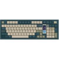 Akko 5098B Ink Green Wireless Mechanical Gaming Keyboard With TFT Screen Vertical Knob 96 Keys Hot-swappable RGB Gasket Mount