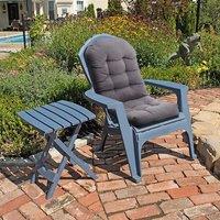 ?Breeins?Outdoor Garden Patio Waterproof Tufted Seat Cushion