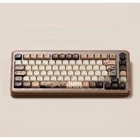 Akko MU02 75% Mountain Seclusion Wooden Mechanical Gaming Keyboard VIA ISO DE/UK RGB Hot Swap BT5.0/2.4G Wireless &Type-C Wired