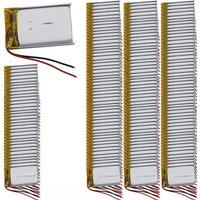 250pcs 3.7V 250mAh 0.925Wh Rechargeable Li Lithium-ion Battery 502030 For GPS Sat Nav Bluetooth Speaker Dashcam Driving Recorder