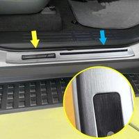 Stainless Steel Door Sill Kick Scuff Protector Cover Trim For 2024-2025 Land Cruiser Prado J250 LC250 Lexus GX550