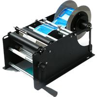 Simple Manual Round Bottle Labeling Machine Hand Crank Label Applicator With Handle For Cylindrical Jar Can Tube